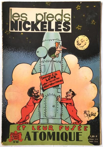 Les Pieds nickelés (série après-guerre) # 40 - Les P.N. et leur fusée atomique