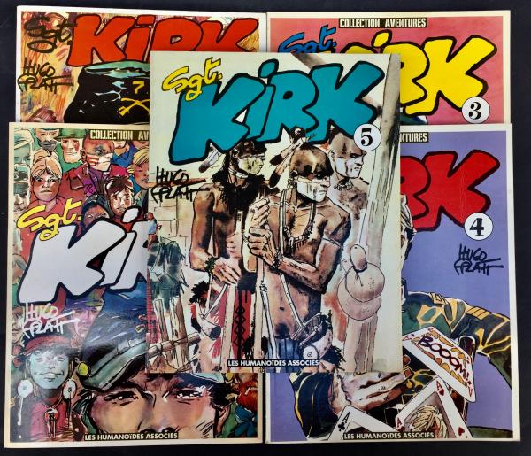 Sergent Kirk # 0 - Série complète - 5 volumes en EO