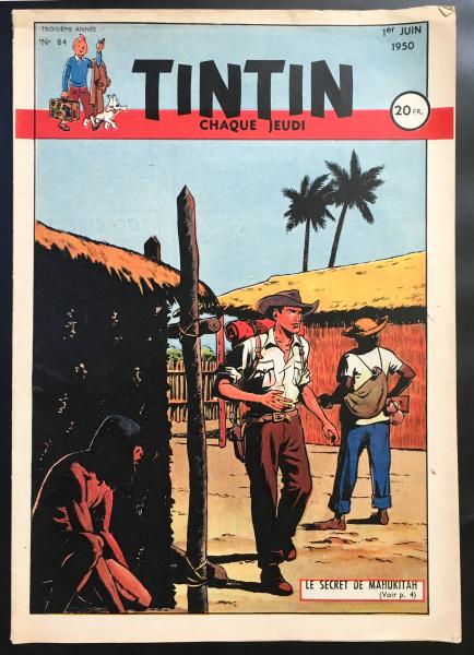 Tintin journal (français)  # 84 - Couverture Weinberg