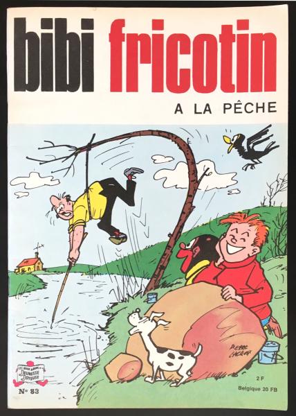 Bibi Fricotin (série après-guerre) # 83 - Bibi Fricotin à la pêche