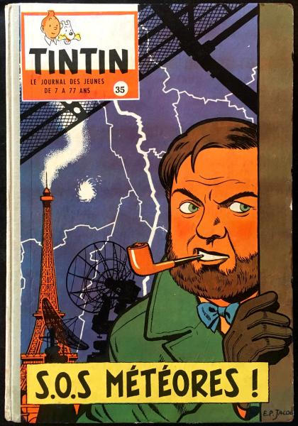 Tintin Français (recueils) # 35 - Recueil éditeur n°35 - couv. Jacobs
