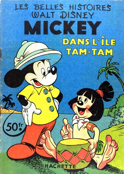 Les belles histoires de Walt Disney (1ère série) # 35 - Mickey dans l'île Tam-Tam