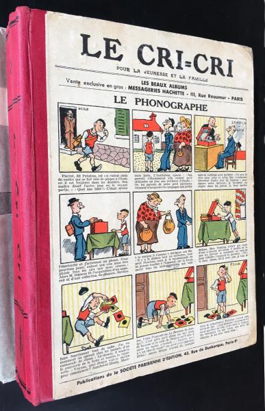 Le Cri-cri (recueils) # 0 - Recueil 1935 - n°849 à 900