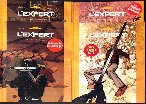 L'expert  # 0 - Série complète - 4 volumes en EO
