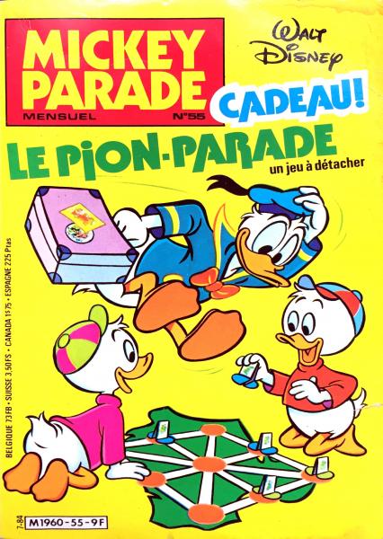 Mickey parade (deuxième serie) # 55 - Le pion-parade