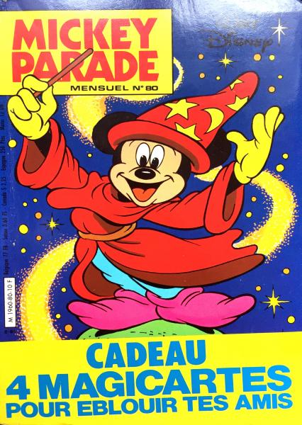 Mickey parade (deuxième serie) # 80 - 4 Magicartes