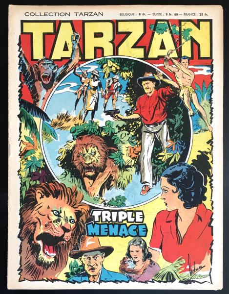 Tarzan (collection - série 1) # 54 - Triple menace