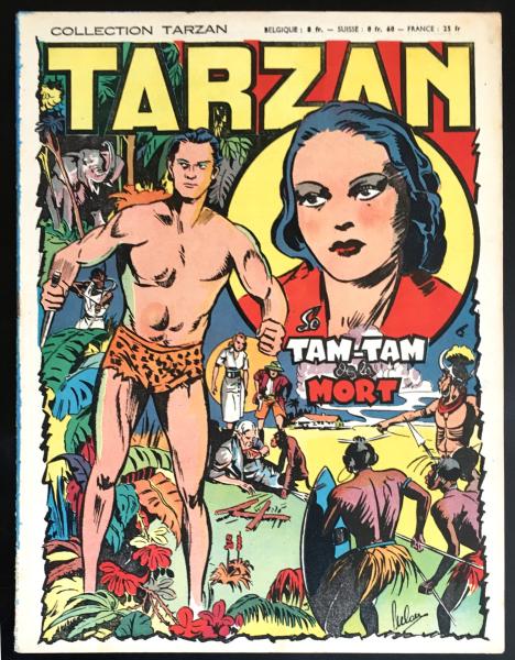 Tarzan (collection - série 1) # 55 - Le Tam-tam de la mort