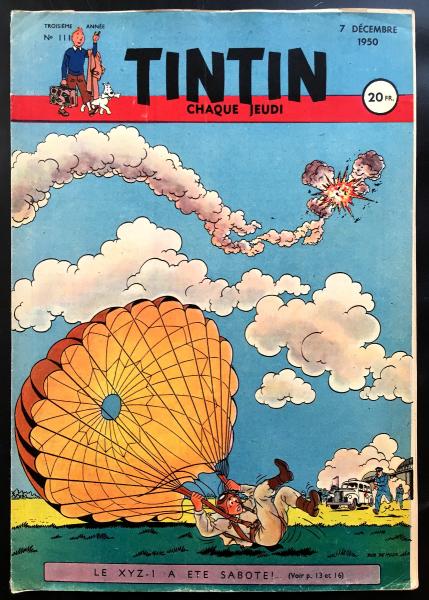 Tintin journal (français)  # 111 - Couverture Bob de Moor