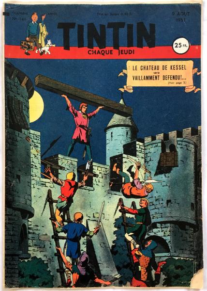 Tintin journal (français)  # 146 - Couverture Bob De Moor