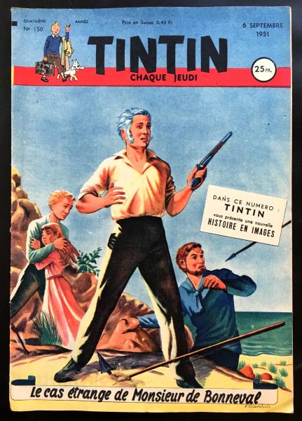 Tintin journal (français)  # 150 - Couverture Craenhals