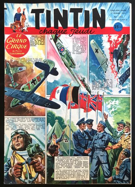 Tintin journal (français)  # 172 - Le grand cirque