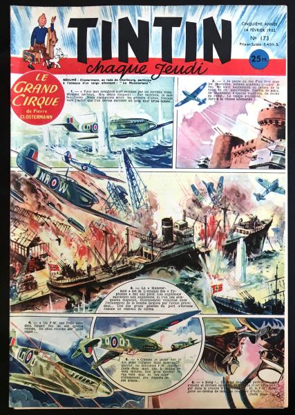 Tintin journal (français)  # 173 - Le grand cirque