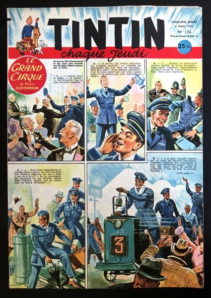 Tintin journal (français)  # 176 - Le grand cirque