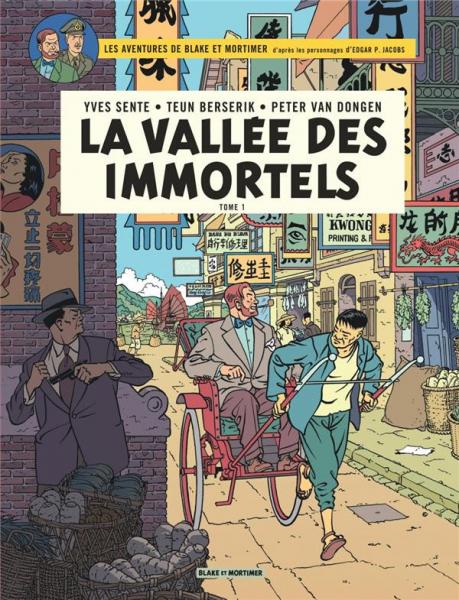 Blake et Mortimer (série grand format) # 25 - La vallée des immortels T.1