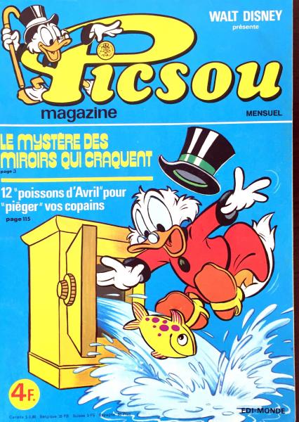 Picsou Magazine # 62 - Le mystère des miroirs qui craquent