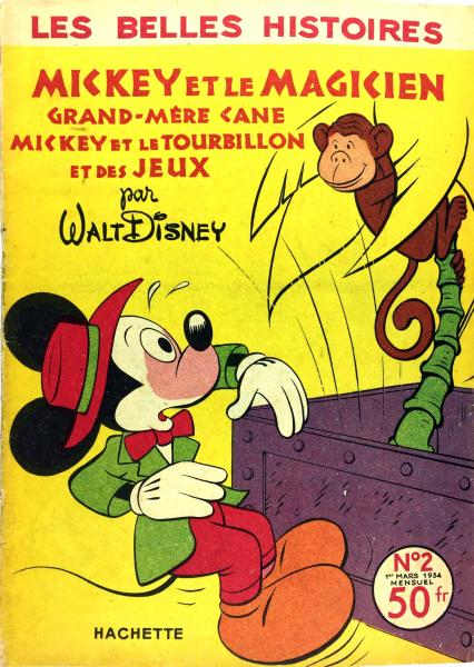Les belles histoires de Walt Disney (2ème série) # 2 - Mickey et le magicien