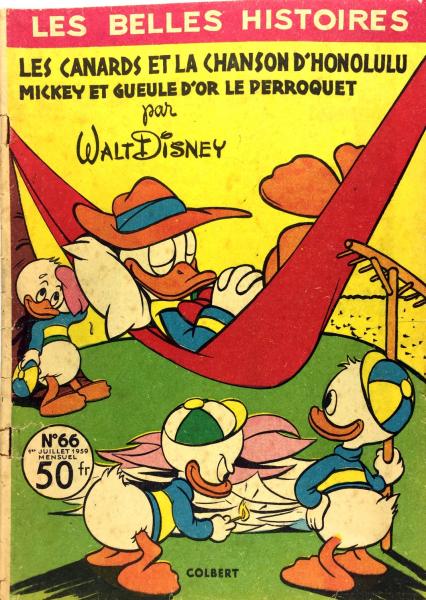 Les belles histoires de Walt Disney (2ème série) # 66 - Les canards et la chanson d'Honolulu