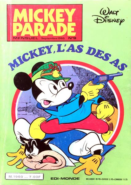 Mickey parade (deuxième serie) # 9 - Mickey, l'as des as