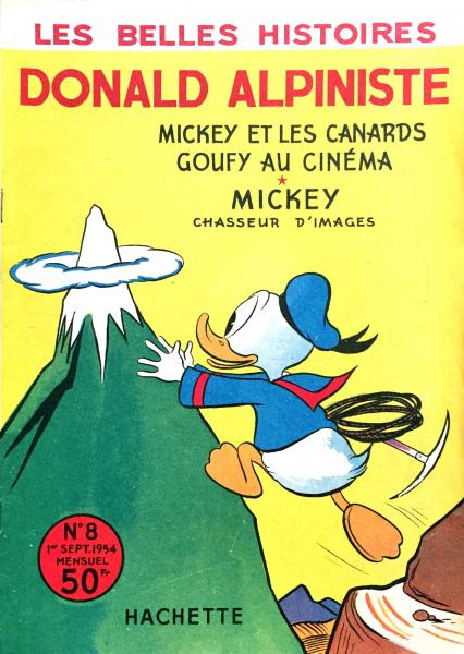 Les belles histoires de Walt Disney (2ème série) # 8 - Donald alpiniste