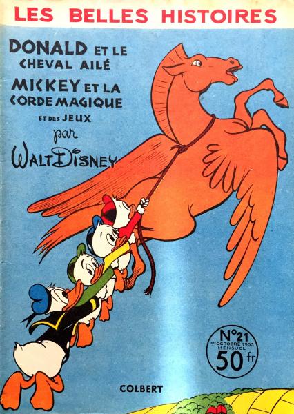 Les belles histoires de Walt Disney (2ème série) # 21 - Donald et le cheval ailé