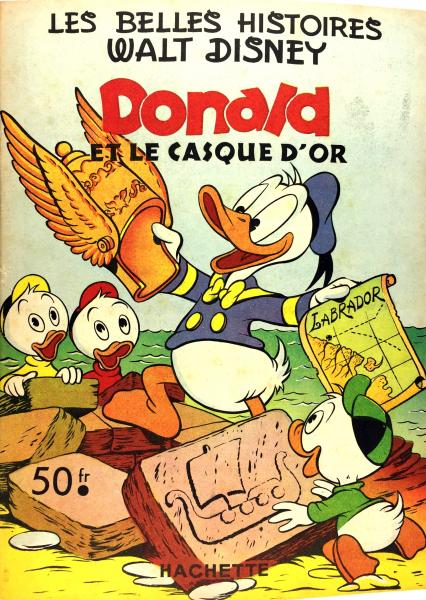 Les belles histoires de Walt Disney (1ère série) # 51 - Donald et le casque d'or