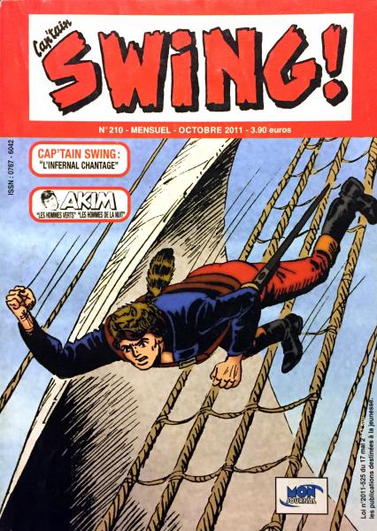 Capt'ain Swing  (2ème série) # 210 - L'infernal chantage