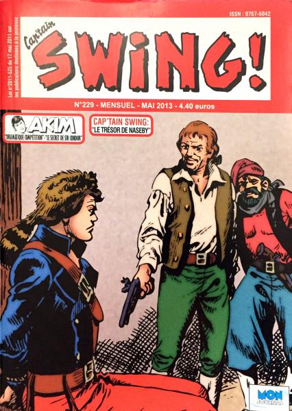 Capt'ain Swing  (2ème série) # 229 - Le trésor de Naseby