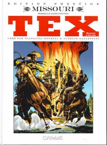 Tex (recueils) (Clair de lune) # 10 - Album contient Tex Mensuels numero 583/584