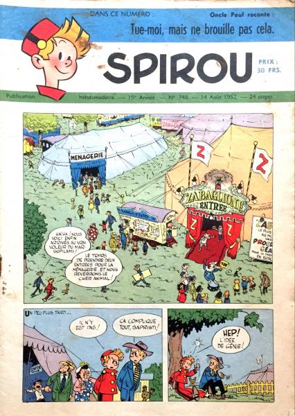 Spirou (journal) # 748 - 