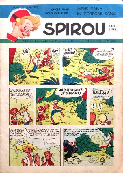 Spirou (journal) # 722 - 