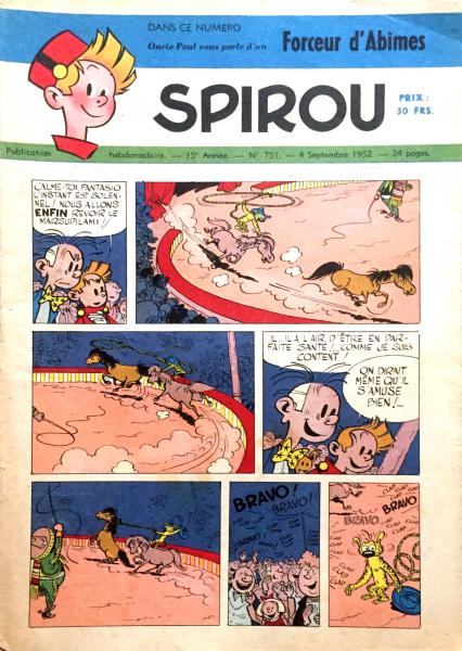 Spirou (journal) # 751 - 