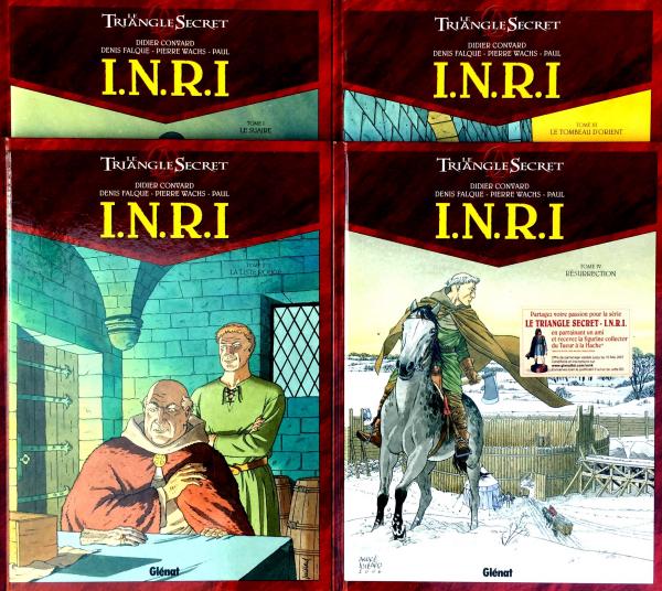 Le Triangle secret - I.N.R.I # 0 - Série Complète 4 volumes en EO