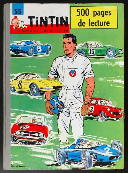 Tintin Français (recueils) # 55 - Recueil éditeur n°55