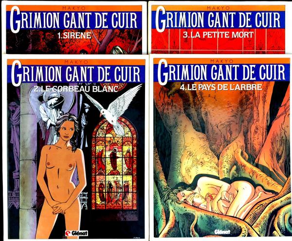 Grimion Gant de Cuir # 0 - Série Complète 4 volumes EO gd format