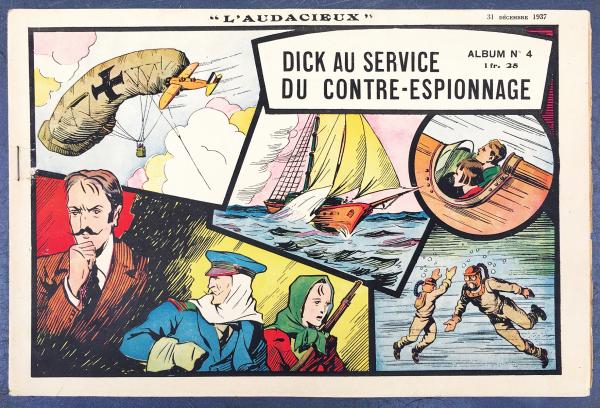 L'Audacieux (collection) # 4 - Dick au service du contre-espionnage