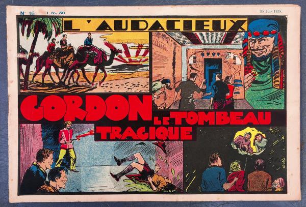 L'Audacieux (collection) # 16 - Gordon - le tombeau tragique