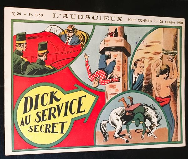 L'Audacieux (collection) # 24 - Dick au service secret
