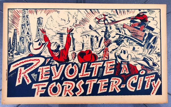 Octobre/décembre 1941 # 0 - Révolte à Forster-city - couv. variante