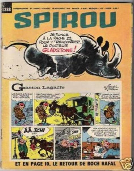 Spirou (journal) # 1388 - Avec mini récit - 244 - Totoche, le petit renard