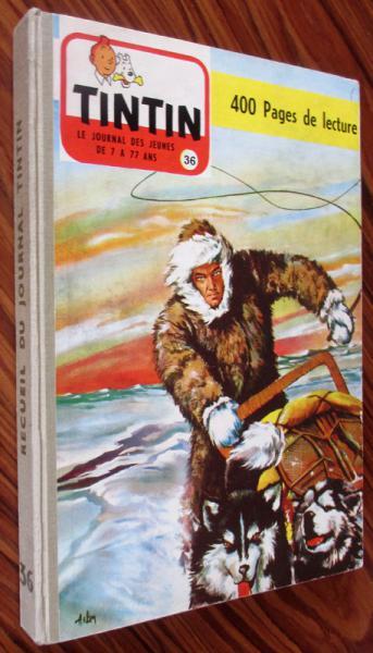 Tintin Français (recueils) # 36 - Recueil éditeur n°36