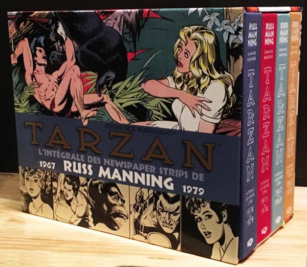 Tarzan (intégrale Manning) # 0 - Série complète coffret 4 tomes