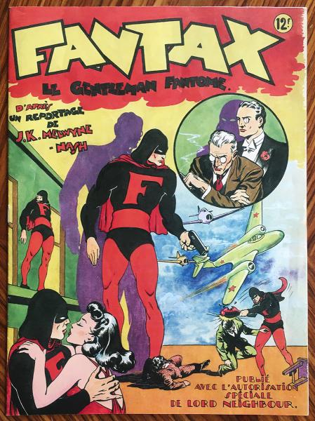 Fantax # 1 - Le Gentleman fantôme - fac-simile 400 ex.