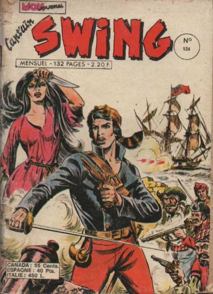 Capt'ain Swing  (1ère série) # 124 - L'île maudite