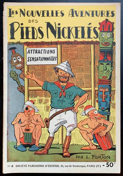 Les Pieds nickelés (série après-guerre) # 8 - Attractions sensationnelles