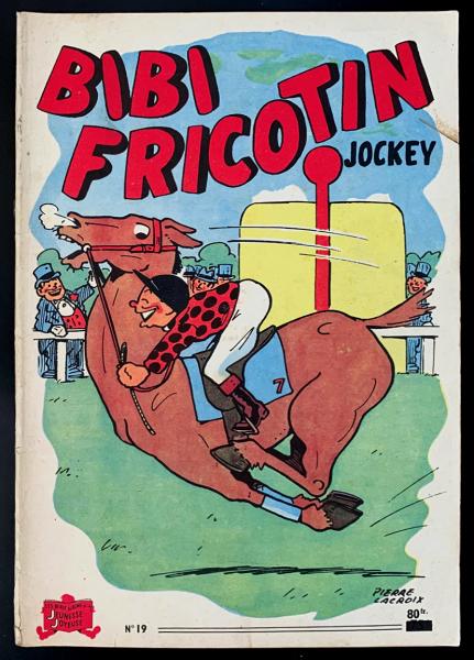 Bibi Fricotin (série après-guerre) # 19 - Bibi Fricotin Jockey