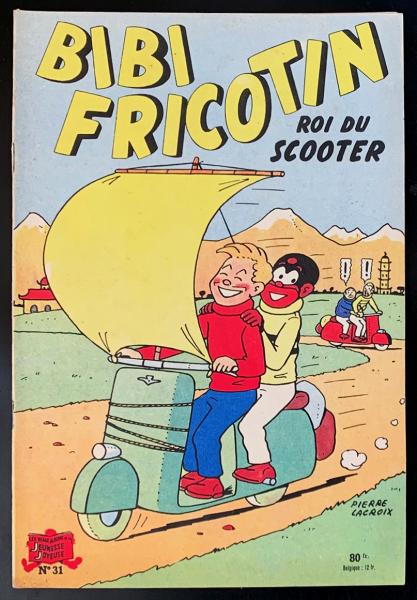Bibi Fricotin (série après-guerre) # 31 - Bibi Fricotin roi du scooter
