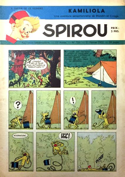 Spirou (journal) # 723 - 