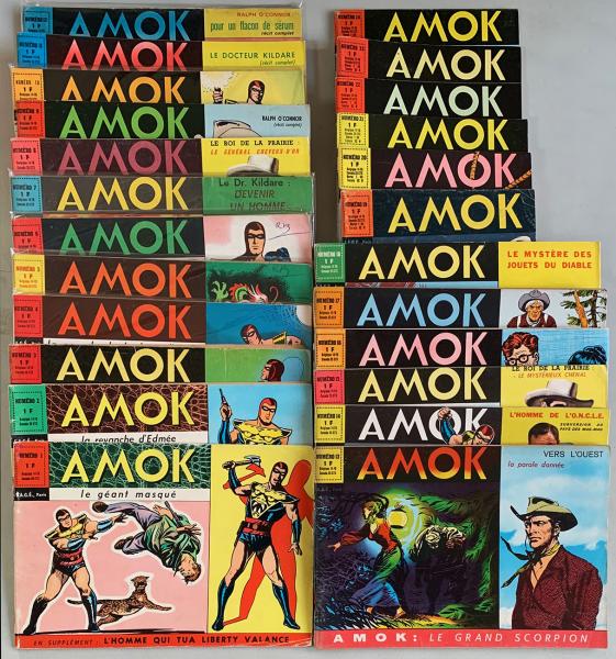 Amok (2ème série) # 0 - Collection complète T1 à 24