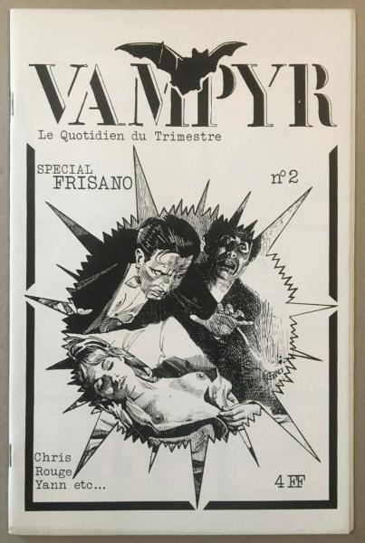 Vampyr - le quotidien du trimestre # 2 - Spécial Frisano